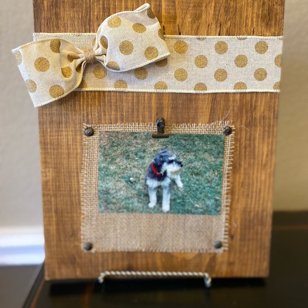 Rustic Picture Frame Handmade - Picture 6 of 6